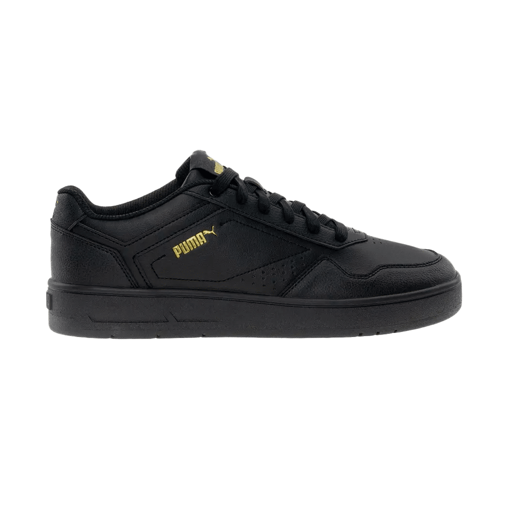 Court Classic Puma Black-Puma Gold