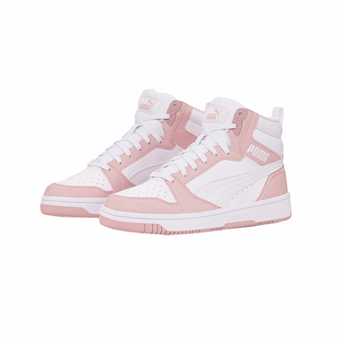 Puma Rebound V6 Mid Jr Mauve Mist-Puma W