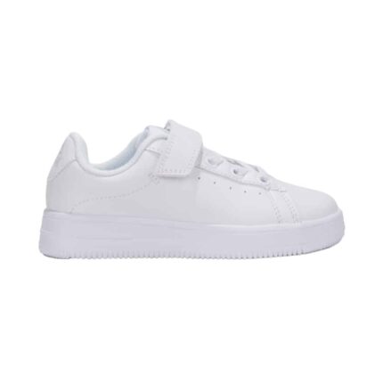 Kids Casual Shoes White/Charcoal Gray