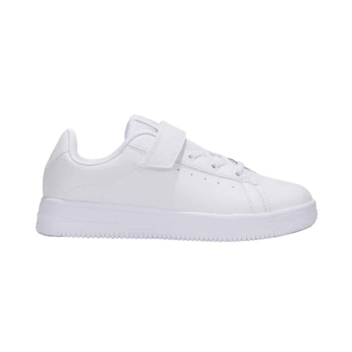 Kids Casual Shoes White/Charcoal Gray