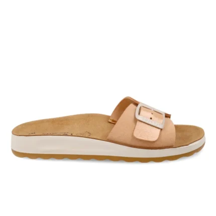 Leather Woman Slipper